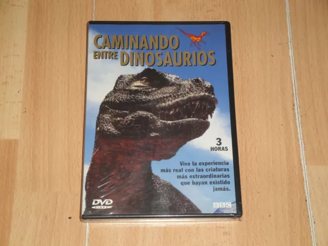 Caminando Entre Dinosaurios Documental De La Bbc Dvd De 3 Horas Nuevo Precintado