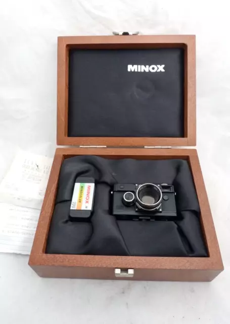 Minox Contax Fotocamera Miniatura Immacolata Da Collezione  Astuccio Originale