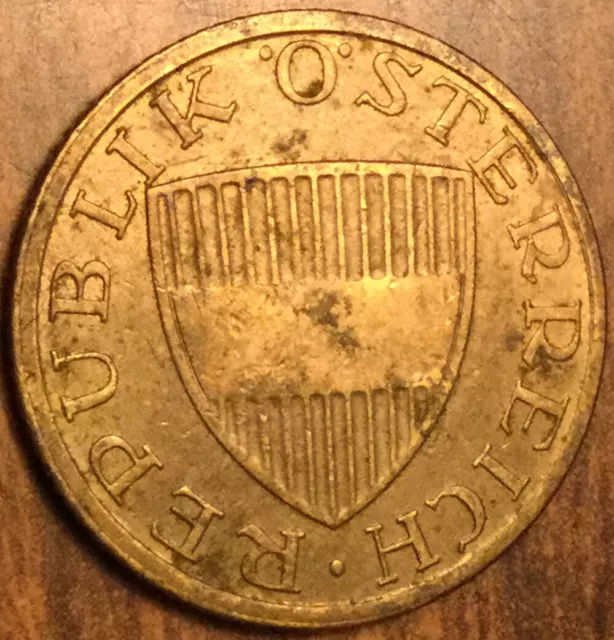 1965 Austria 50 Groschen Coin