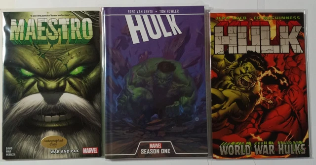 HULK huge lot 26 comics tpbs one shots  Peter David red HULK vs Hercules & more 2