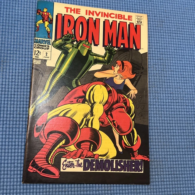 The Invincible Iron Man #2 - 1st app Janice Cord Marvel Comics Silver Age 1968