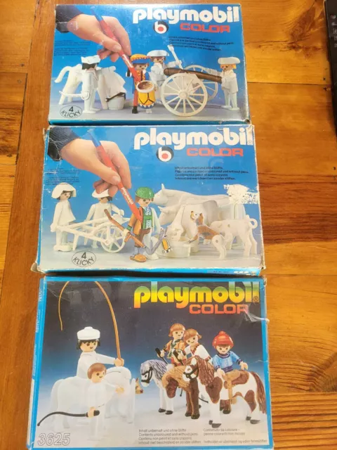 Playmobil Color 3607 - 3612 - 3625