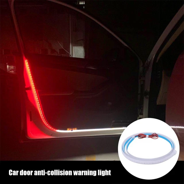 1.2M Anti-collision Car Door Open Warning LED Strip Light Flashing Signal Safety