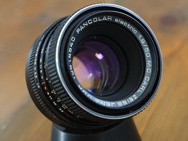 M42 CARL ZEISS JENA Objektiv PANCOLAR electric 1.8/50 MC 50mm F1.8