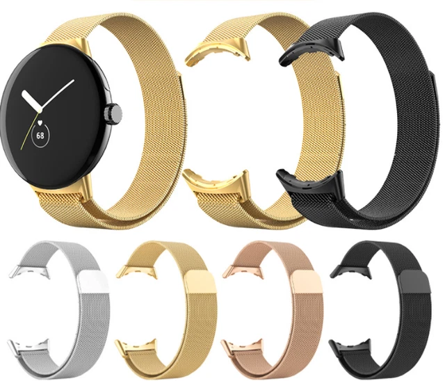 For Google Pixel Watch 2 LTE Bluetooth WIFI 4G Stainless Steel Watch Band Strap