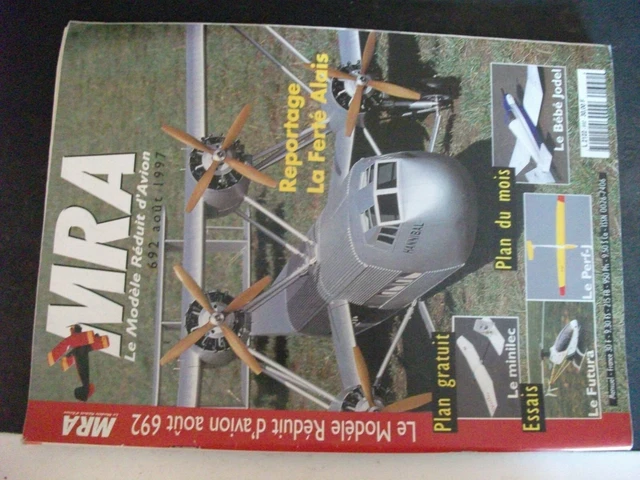Revue RCM N°196 Avec Plan Encarté Sun Fizz - Ferté Alais - A10 Aero Naut - Occasion - État BEG