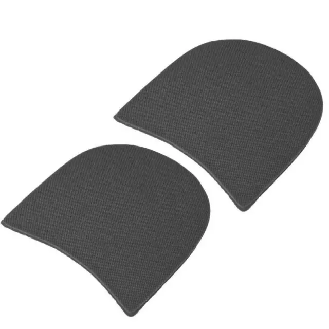 Anti-Skid Rubber Shoe Sole Pads for DIY Repair - Black Grip Heels Half Soles