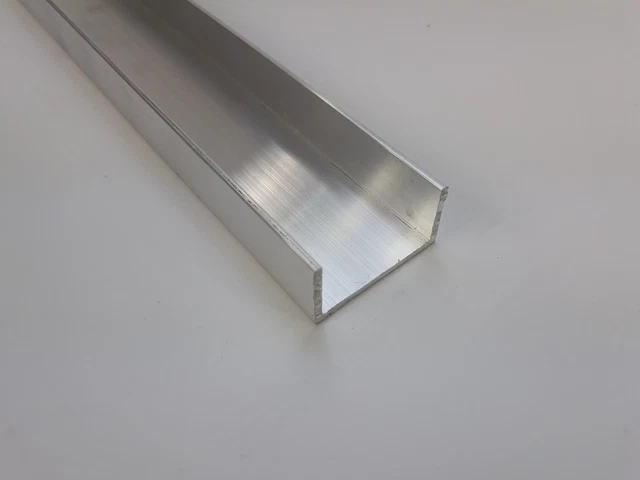Aluminium U-Profil 40x25x40x2 Mm – Länge 500 Mm, Vielseitig Für Bau & Handwerk