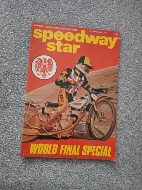 SPEEDWAY STAR 1  Sept 1979 World Final Edition Magazine
