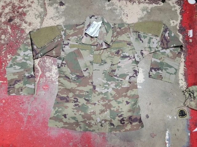 FEMALE OCP Uniform Coat  33 SHORT SHIRT Brand New