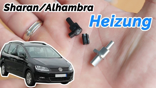 ReachMall Klimaanlagen-Knopf Für VW Sharan & Seat Alhambra - Ersatz Für Defekte Schalter 7N0907049C