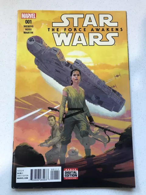 Star Wars The Force Awakens Movie Adaption #1 Comic