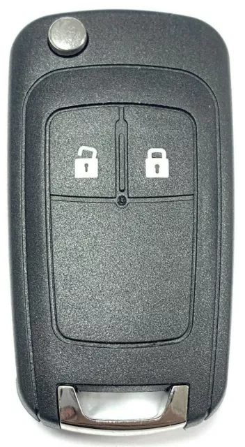 RFC 2 button flip key case for Vauxhall Opel Insignia 2009 - 2016 remote fob