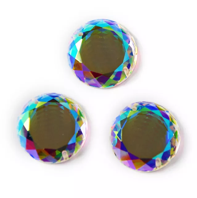 Wholesale 2010TH AB Strass Flat Back Sew On Stones Crystal Glass Rhinestone