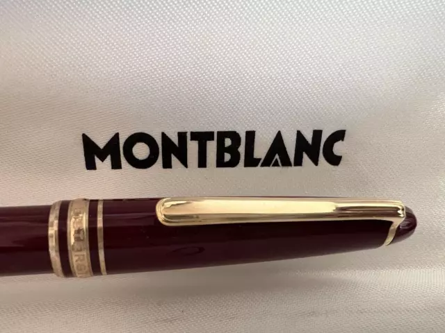 Montblanc 146 Stift Füllfederhalter Meisterstuck Die Grand Bordeaux Nib Gold 14K