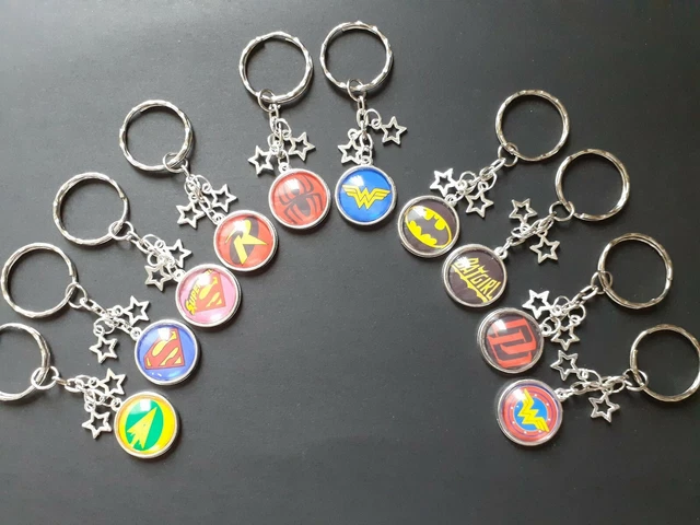 Superhero keyrings sales