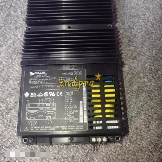 1pcs used VI-MU3-EQ-LL-11 power supply module