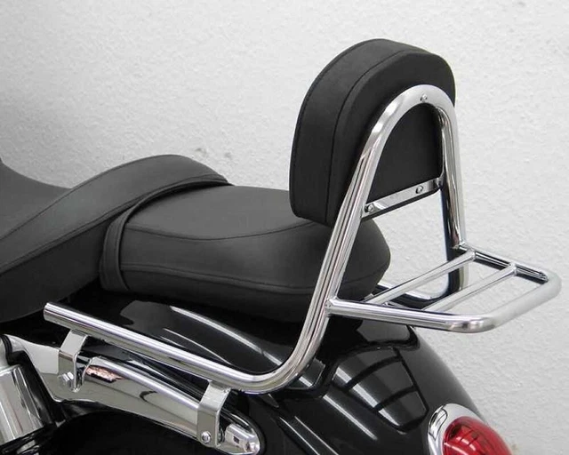 Sissy Bar de pipe avec pad et support Triumph Rocket III Roadster 2010-