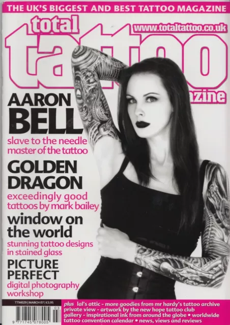 Total Tattoo Magazine March 2007 - Aaron Bell - Golden Dragon - TTM029.