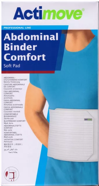 30cm Hoch Abdominal Stütze Bauchgurt Bauchbandage Bauchweg geschloßen 55 bis 195