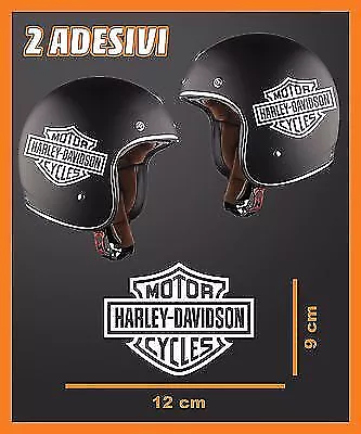 Adesivo Decal Stickers Custom Replica Harley Davidson Casco Moto Dark Black