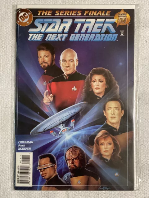 Star Trek: The Next Generation #1 THE SERIES FINALE 1993 VF+/NM DC Comics