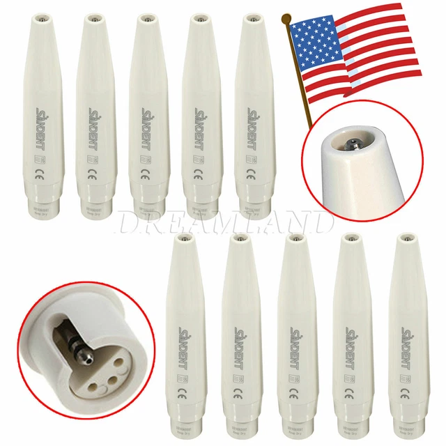 10*Ultrasonic Electric Piezo Scaler Deluxe Scaling Handpiece Fit SATELEC DTE QS