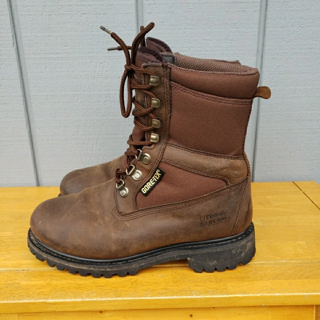 Field & Stream Mens Hunting Boots 9 Mason Shoe Insulated Thinsulate Sympatex 11\