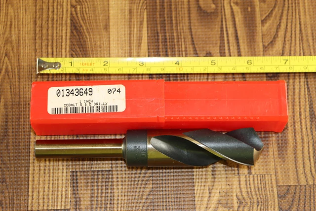 1" Cobalt M42 S&D Drill Bit 01343649 074