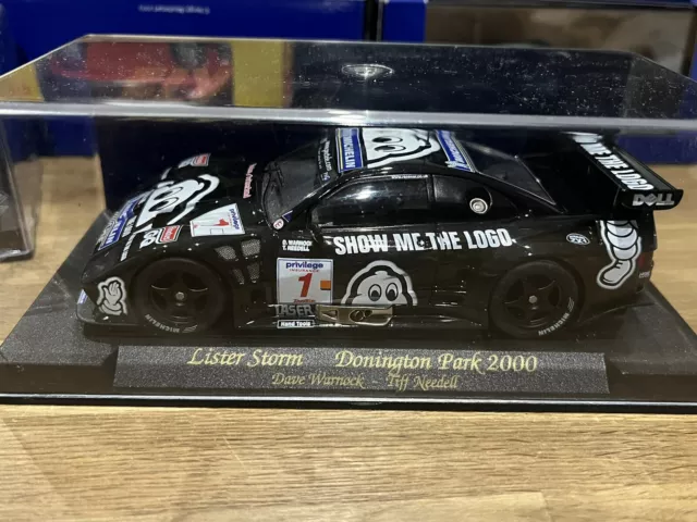 Fly Lister Storm Donington Park 1/32 Slot Car ( Scalextric Carrera Ninco SCX )