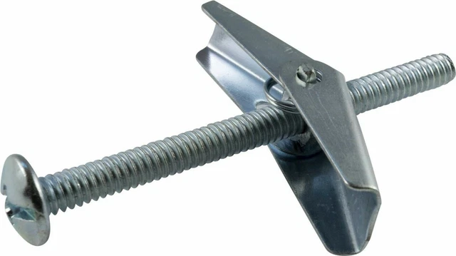 1-pack Dottie 3/16'' x 2'' Phillips/Slotted Mushroom Head Toggle Bolt #TBC362