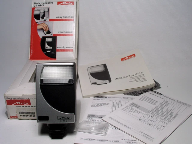 Metz mecablitz 34 AF-3 P flash for Pentax cameras