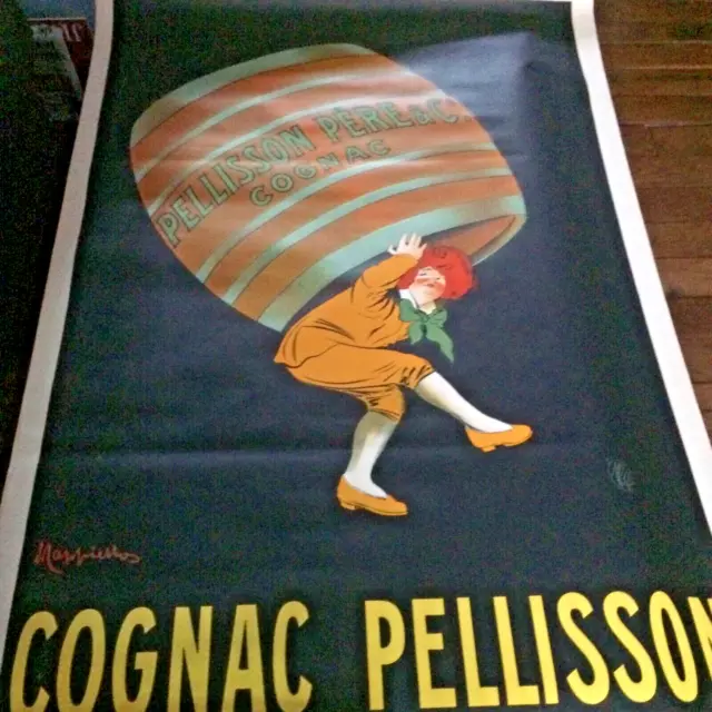 Leonetto Cappiello  Affiche  Ancienne Cognac  Pelisson -Pére &Co. Cognac