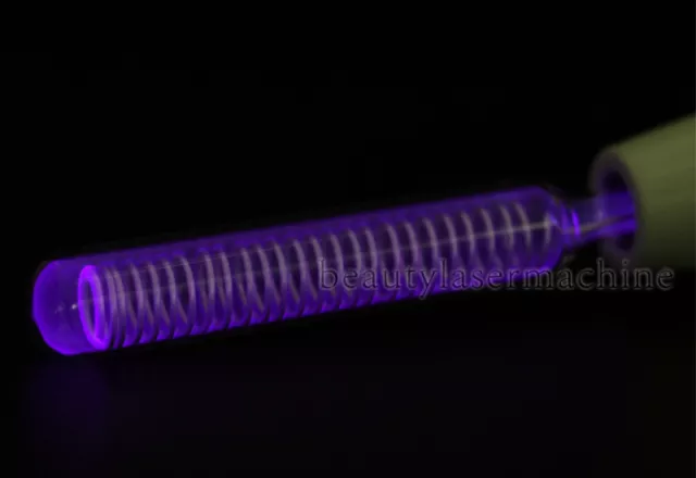 High Frequency L Column Electrode Violet Light Ray Facial Skin Spa Beauty  Care