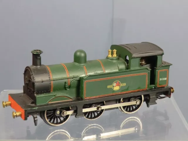 HORNBY DUBLO /  WRENN No.2207  BR  No.31338  0-6-0T TANK LOCO "CODE 3"REFINISHED