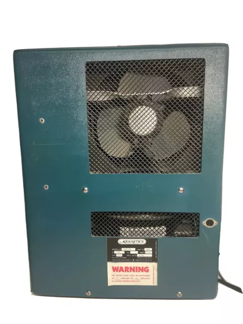 1/4 Hp Aquanetics Asc-3a Aquarium Slimline Reef chillers powerful Untested As Is