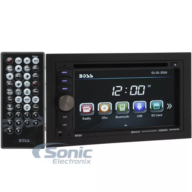 New Boss Bluetooth DVD/MP3/CD/AM/FM Car Receiver 320W BV9351B