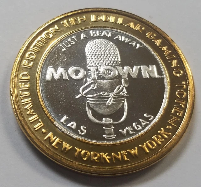.999 $10 Silver Strike | New York New York | Las Vegas, NV | Motown