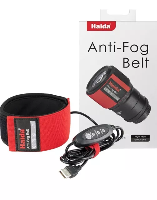 Calentador/calentador/cinturón antiniebla Haida HD4635 USB con 3 ajustes térmicos