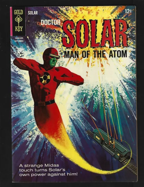 Doctor Solar Man of the Atom #14 VFNM Wilson Painted Cover Professor Harbinger