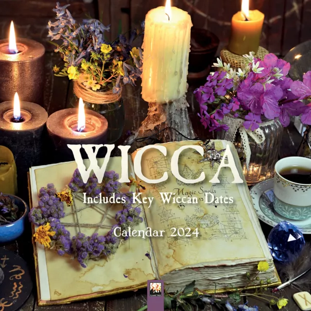 WICCA WALL CALENDAR 2024 (Art Calendar) by , NEW Book, FREE & FAST