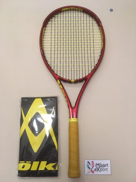 rossa fiammante Volkl organix 8, gr.300 manico 3 - tennis in vendita a