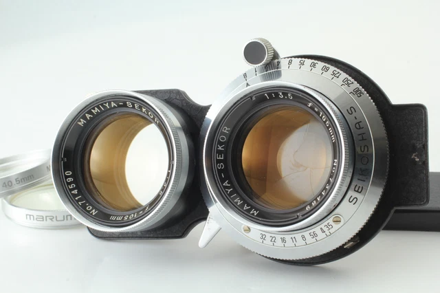 [Exc+4] Mamiya Sekor 105mm F/3.5 Lens for C C220 C330 TLR From JAPAN