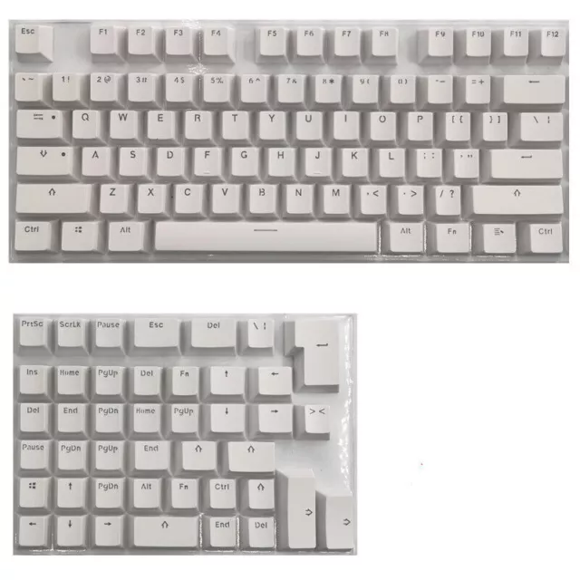 PBT Keycaps For Mini Mechanical Keyboard For 61/64/68/71/82/84 Layout Keyboard