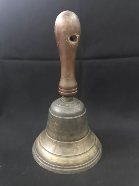 Antique Cambodia Solid Bronze Temple Bell Heavy