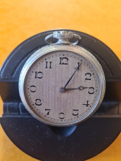 Montre Gousset Vintage Pour Pièces - Balancier Cassé, Argenté, Mécanique, Années 1900