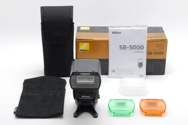 [ Top MINT / in BOX ] Nikon Speedlight SB-5000 Shoe Mount Flash From Japan