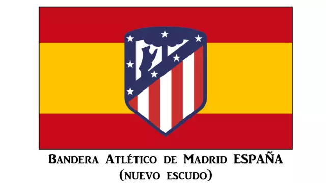 BANDERA ATLETICO MADRID flag 150x90cms Atleti España Spain EUR 7,95 -  PicClick FR
