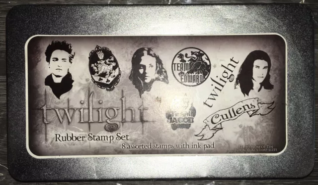Twilight - RARE - Neca - Rubber Stamp Set of 8 Assorted Stamps With Ink Pad