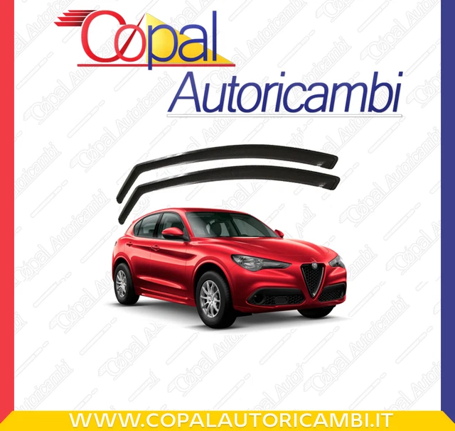 DEFLETTORI ARIA ALFA ROMEO GIULIETTA FARAD ANTERIORI Fum&egrave; ANTITURBO ANTIVENTO EUR 38,50 - IT